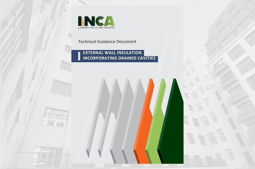 INCA Publish Technical Guidance For EWI Systems Incorporating A Drained Cavity